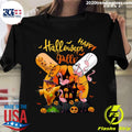 Flamingo Halloween Pills Pumpkin - Adult & Kids T-Shirts, Sweatshirts & Hoodies apparel design preview 1