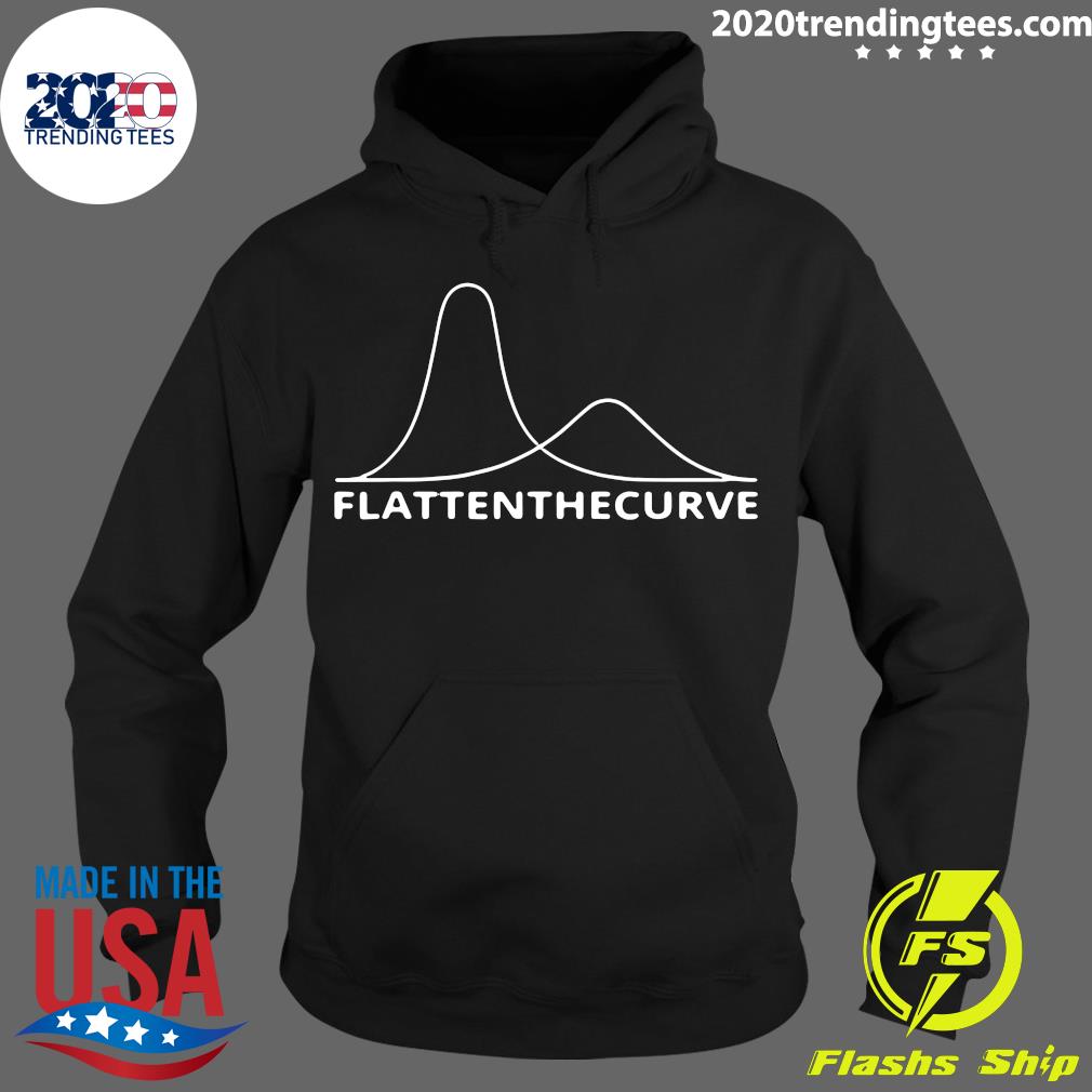 Flatten The Curve Virus Protection - Adult & Kids T-Shirts, Sweatshirts & Hoodies apparel design preview 2