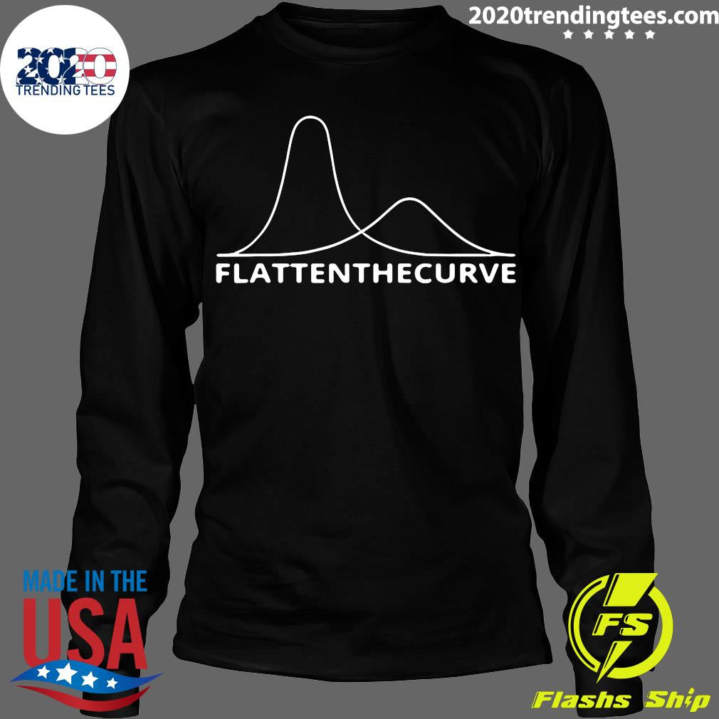 Flatten The Curve Virus Protection - Adult & Kids T-Shirts, Sweatshirts & Hoodies apparel design preview 4