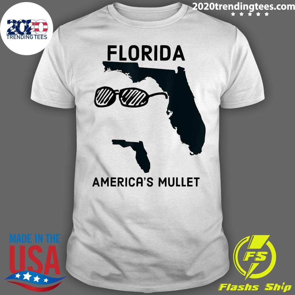 Florida America's Mullet - Adult & Kids T-Shirts, Sweatshirts & Hoodies apparel design preview 1