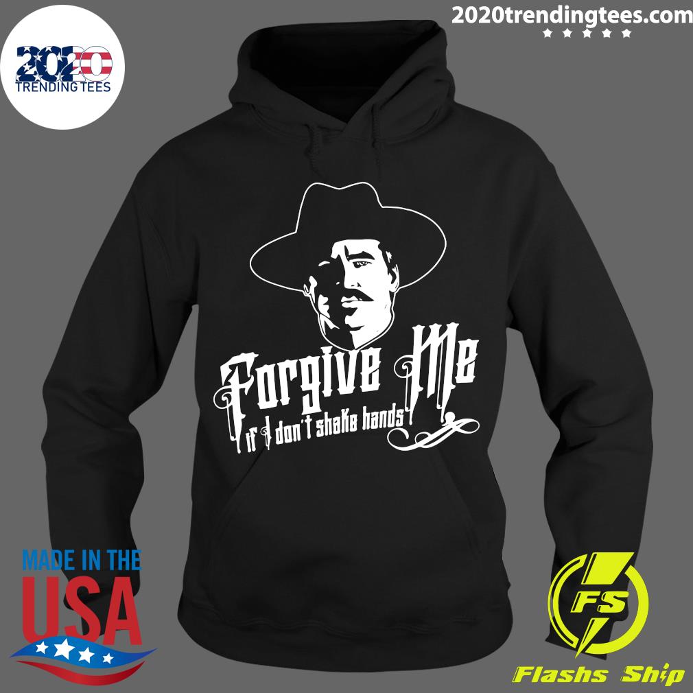 Forgive Me If I Don't Shake Hands - Adult & Kids T-Shirts, Sweatshirts & Hoodies apparel design preview 2