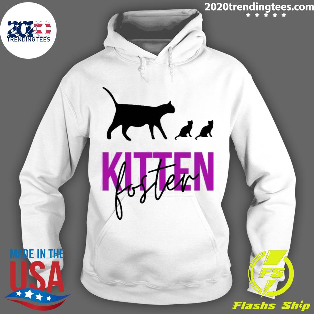 Foster Kitten Design - Adult & Kids T-Shirts, Sweatshirts & Hoodies apparel design preview 2