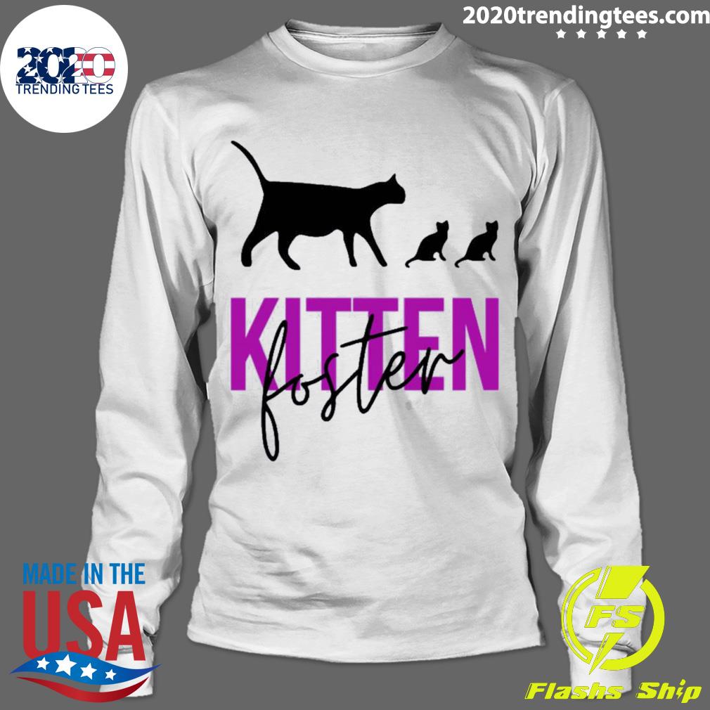 Foster Kitten Design - Adult & Kids T-Shirts, Sweatshirts & Hoodies apparel design preview 4