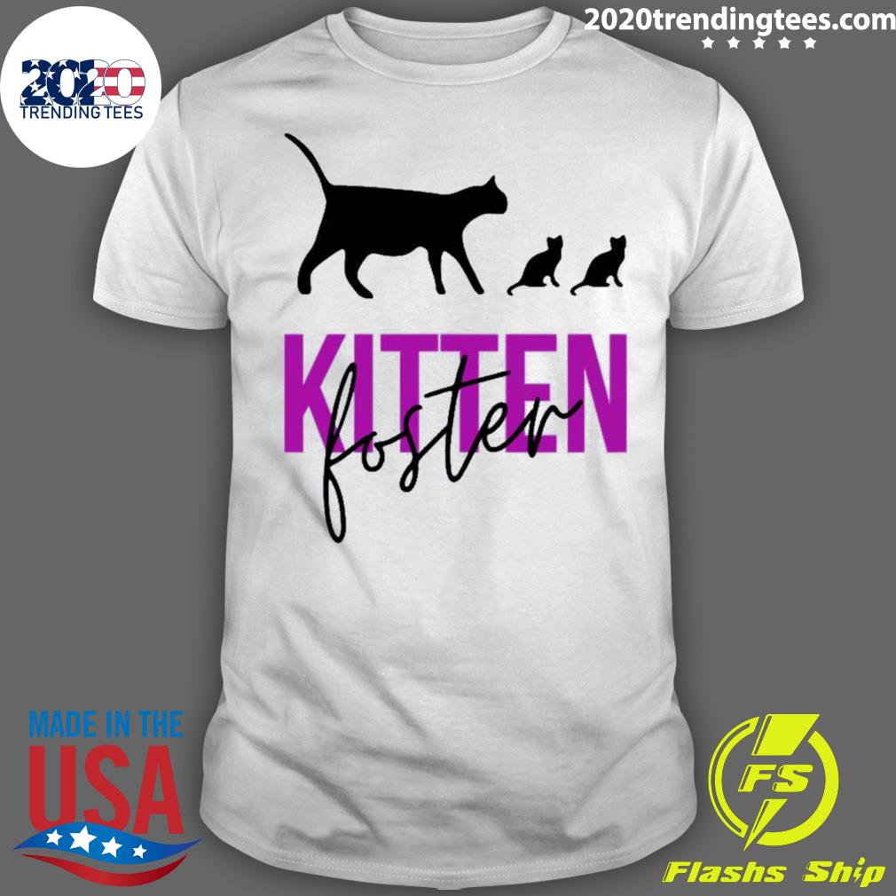 Foster Kitten Design - Adult & Kids T-Shirts, Sweatshirts & Hoodies apparel design preview 1