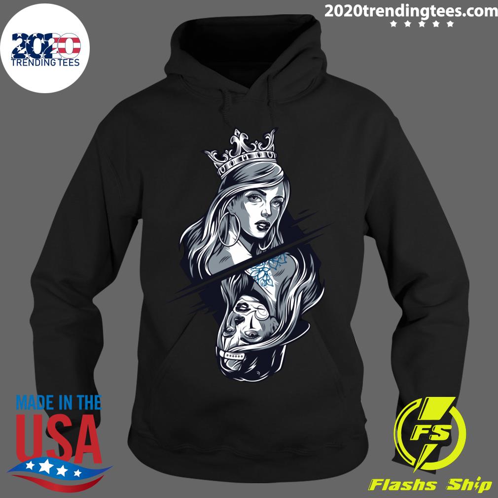 Frau mit Corona Und Hut Langarmshirt - Adult & Kids T-Shirts, Sweatshirts & Hoodies apparel design preview 2