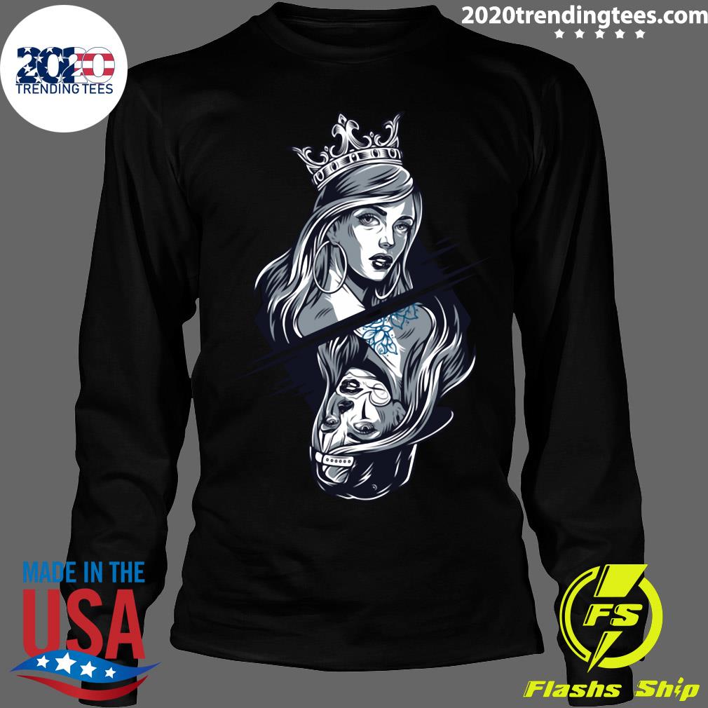 Frau mit Corona Und Hut Langarmshirt - Adult & Kids T-Shirts, Sweatshirts & Hoodies apparel design preview 4