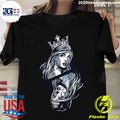 Frau mit Corona Und Hut Langarmshirt - Adult & Kids T-Shirts, Sweatshirts & Hoodies apparel design preview 1