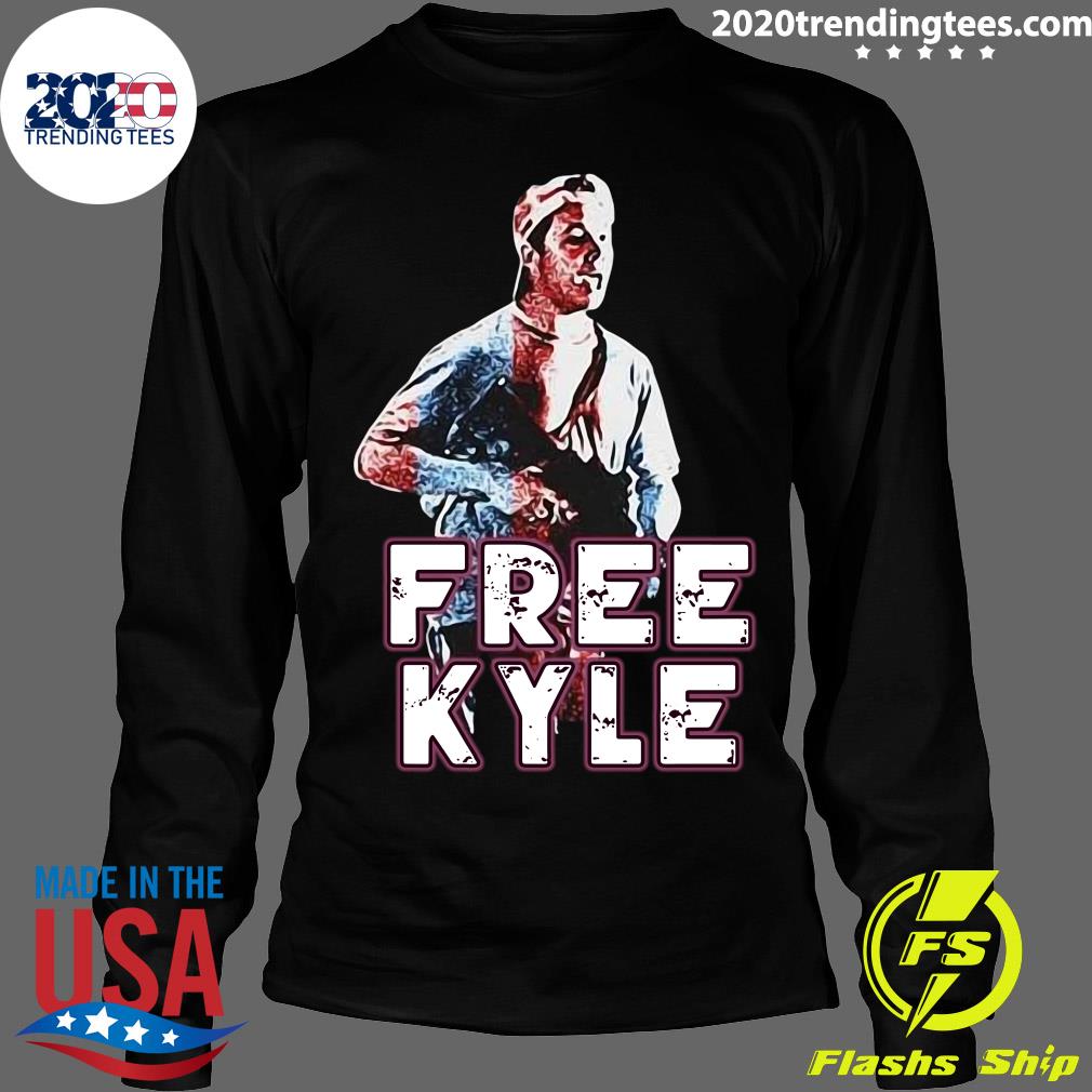 Free Kyle Rittenhouse - Adult & Kids T-Shirts, Sweatshirts & Hoodies apparel design preview 4