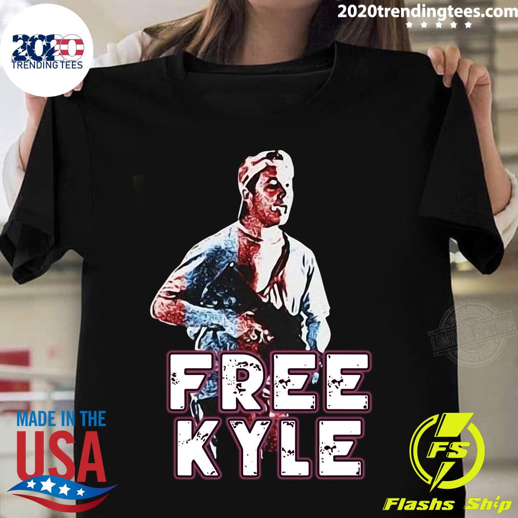 Free Kyle Rittenhouse - Adult & Kids T-Shirts, Sweatshirts & Hoodies apparel design preview 1