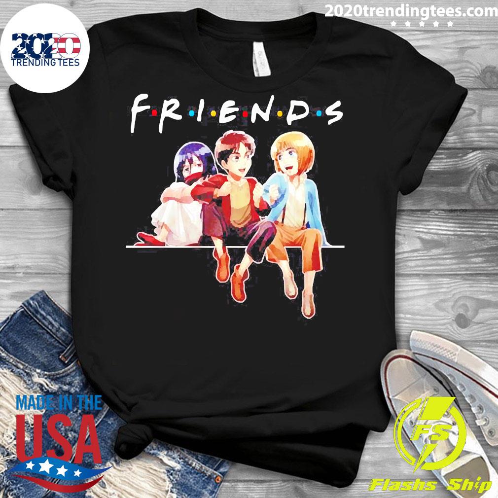 Friends Anime Chibi - Adult & Kids T-Shirts, Sweatshirts & Hoodies apparel design preview 3