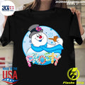 Frosty The Snowman Candy Letters Portrait - Adult & Kids T-Shirts, Sweatshirts & Hoodies apparel design preview 1