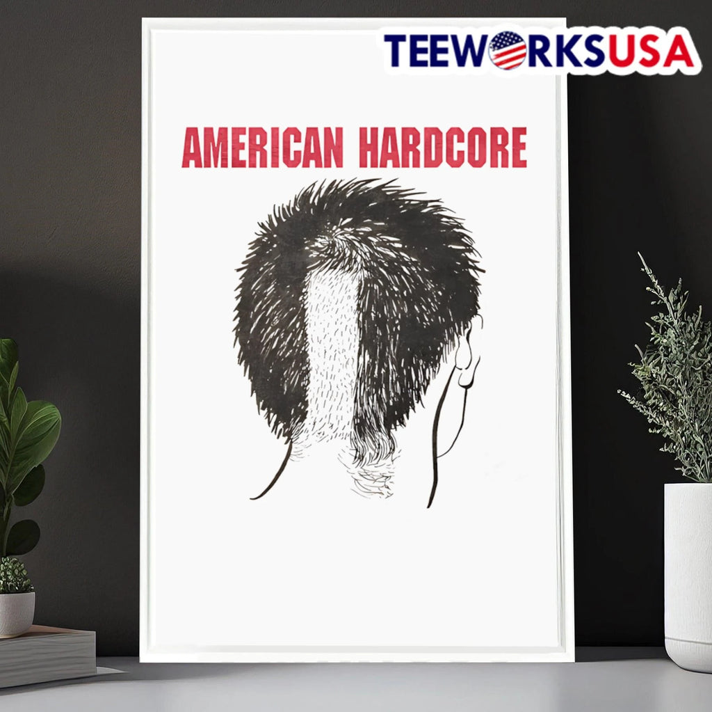 American Hardcore Haircut - Adult & Kids T-Shirts, Sweatshirts & Hoodies apparel design preview 6