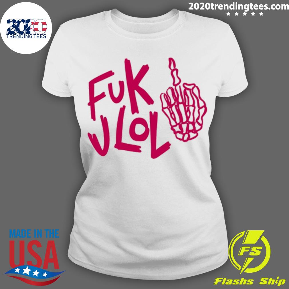 Fuk Jlol No Love Bitch You Get Nothing - Adult & Kids T-Shirts, Sweatshirts & Hoodies apparel design preview 3