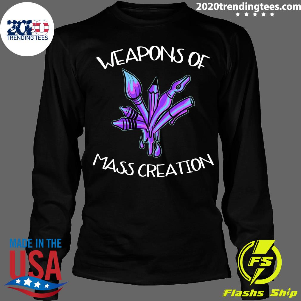 Funny Art Weapons Of Mass Creation Beautiful - Adult & Kids T-Shirts, Sweatshirts & Hoodies apparel design preview 4