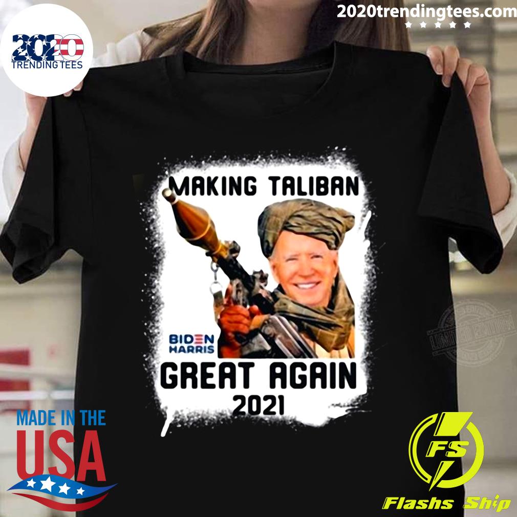 Funny Biden Harris Making Taliban Great Again 2021 - Adult & Kids T-Shirts, Sweatshirts & Hoodies apparel design preview 1