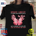 Funny Butterfly Breast Cancer Is A Journey I Never - Adult & Kids T-Shirts, Sweatshirts & Hoodies apparel design preview 1
