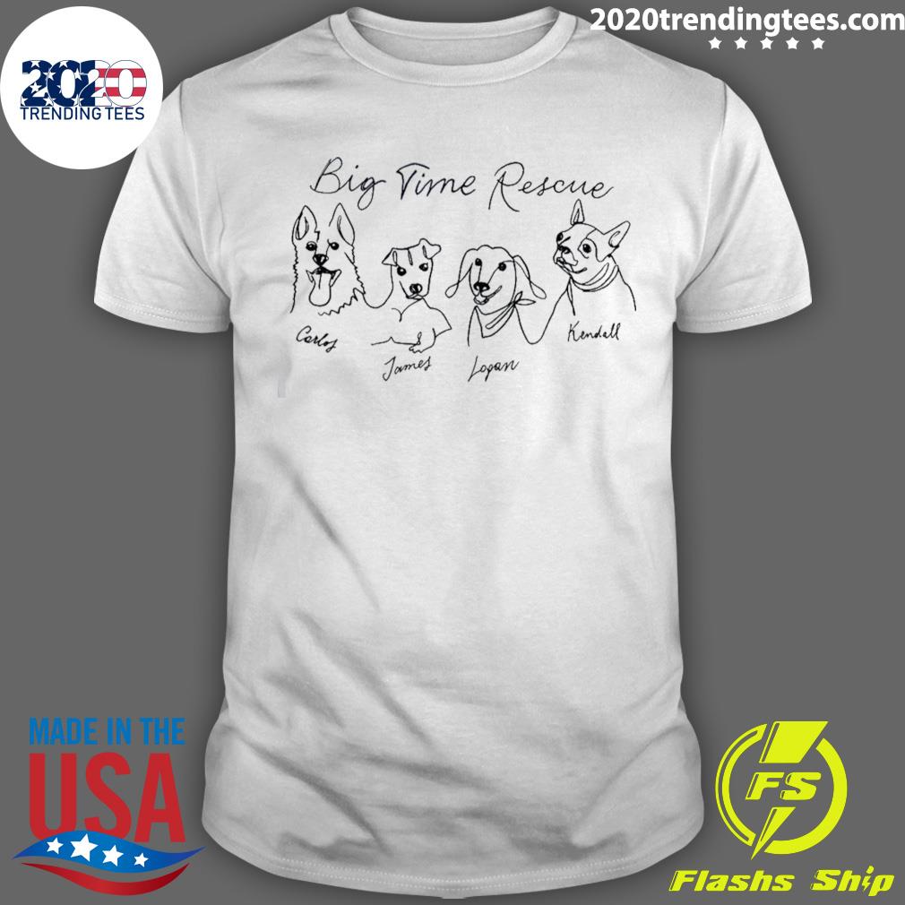 Funny Dogs Big Time Rush - Adult & Kids T-Shirts, Sweatshirts & Hoodies apparel design preview 1
