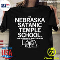 Funny the Nebraska Satanic Temple School 2022 - Adult & Kids T-Shirts, Sweatshirts & Hoodies apparel design preview 1