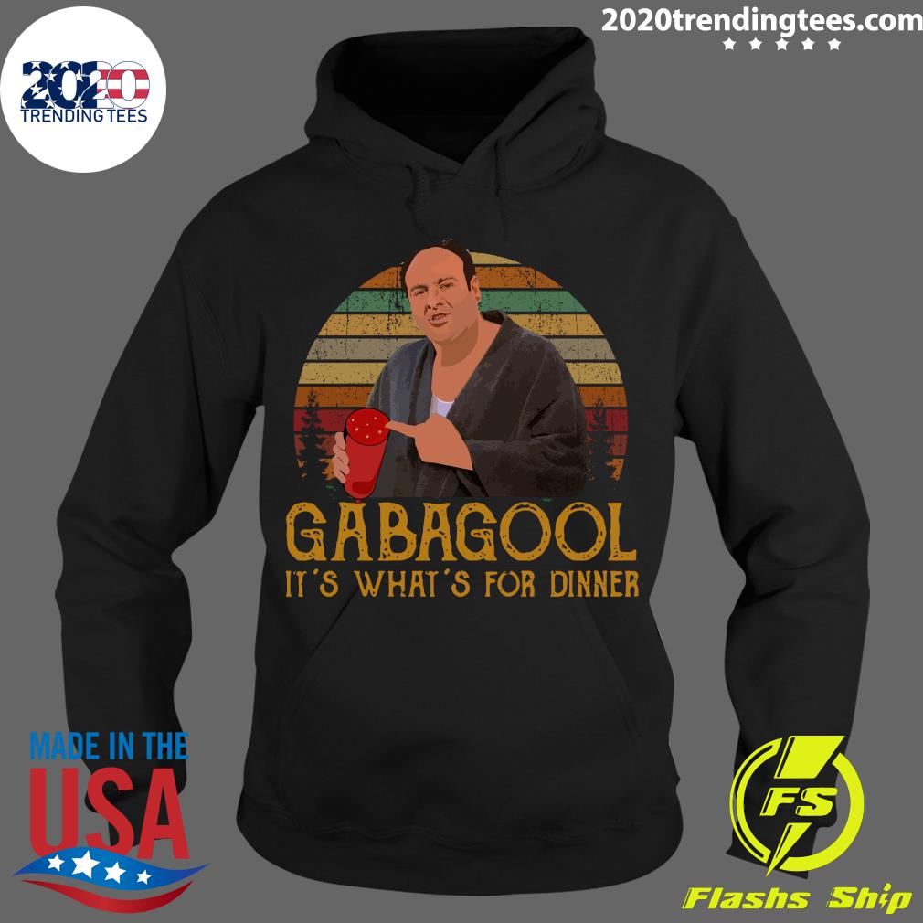 Gabagool It's What's For Dinner - Adult & Kids T-Shirts, Sweatshirts & Hoodies apparel design preview 2