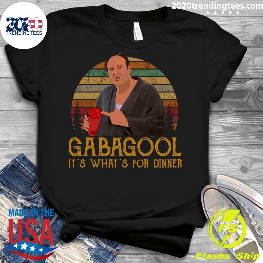 Gabagool It's What's For Dinner - Adult & Kids T-Shirts, Sweatshirts & Hoodies apparel design preview 3