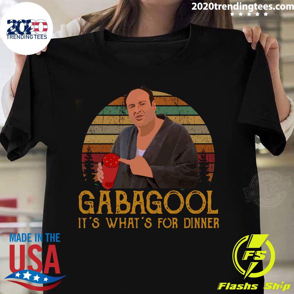 Gabagool It's What's For Dinner - Adult & Kids T-Shirts, Sweatshirts & Hoodies apparel design preview 1