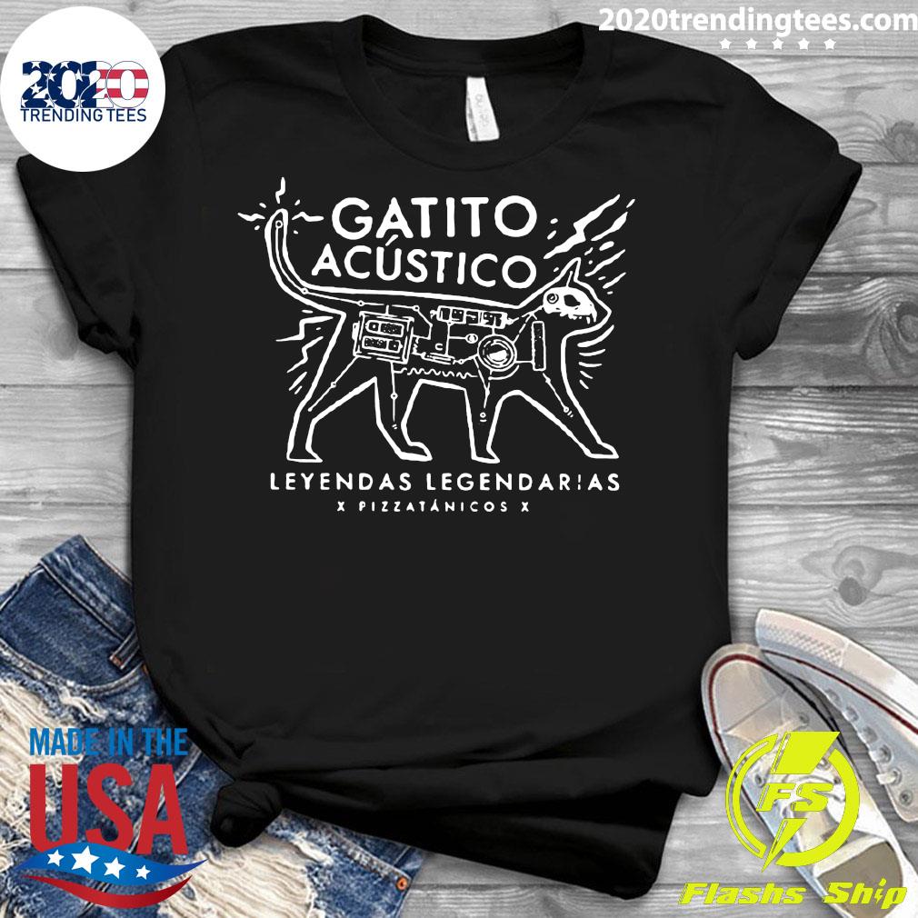 Gation Acustico leyendas legendarias Pizzatanicos - Adult & Kids T-Shirts, Sweatshirts & Hoodies apparel design preview 3