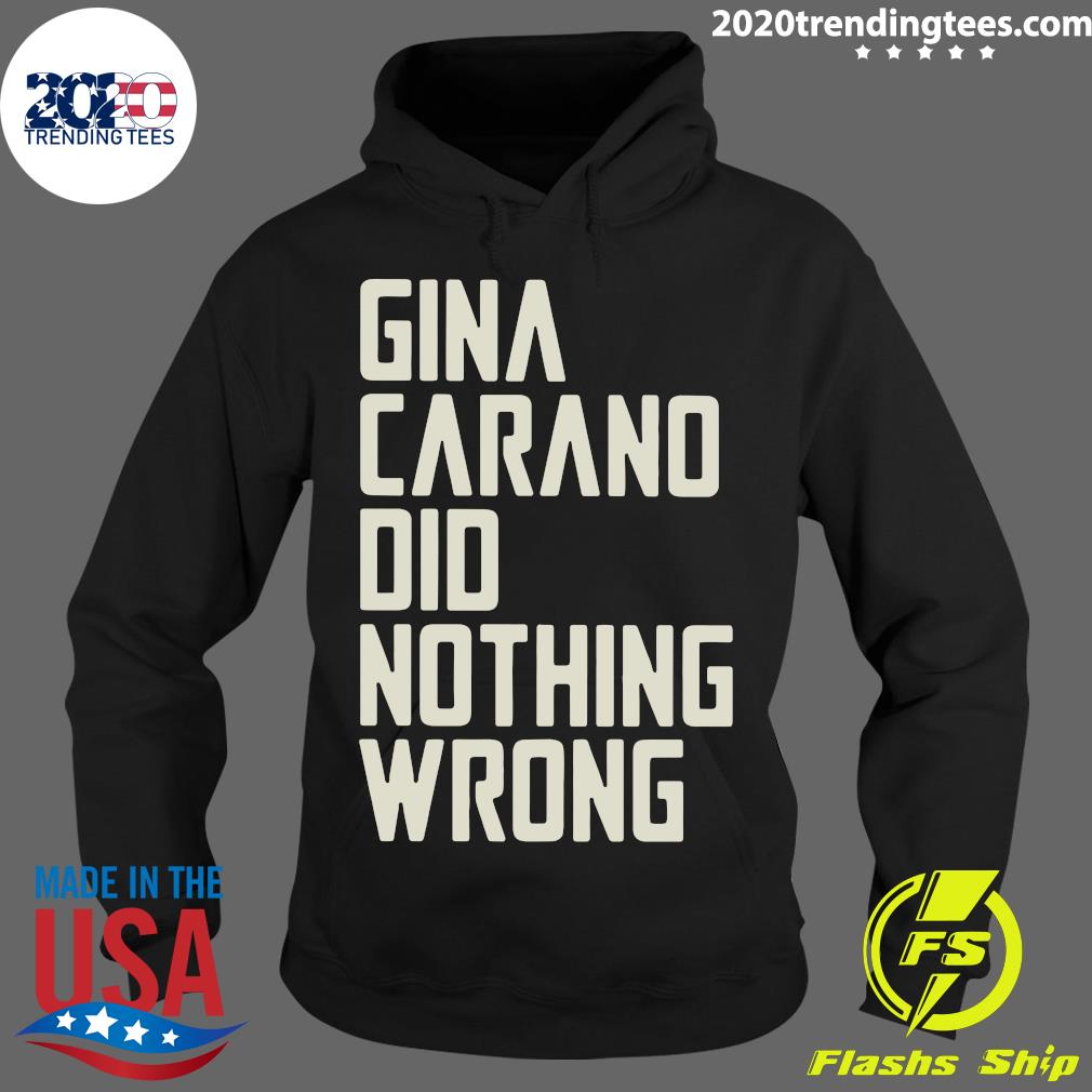 Gina Carano Did Nothing Wrong - Adult & Kids T-Shirts, Sweatshirts & Hoodies apparel design preview 2