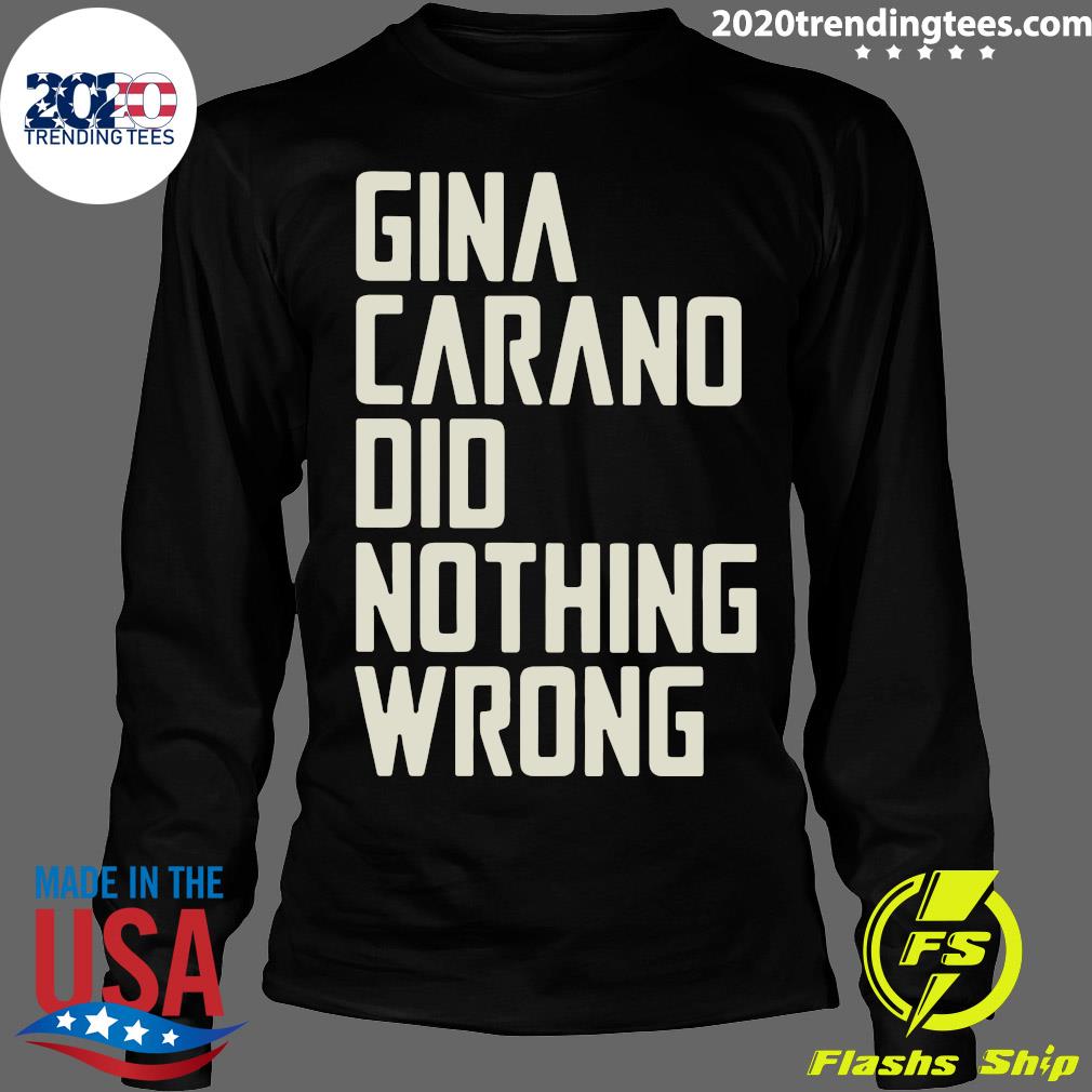 Gina Carano Did Nothing Wrong - Adult & Kids T-Shirts, Sweatshirts & Hoodies apparel design preview 4