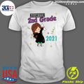 Girly Graduated 2nd Grade 2021 - Adult & Kids T-Shirts, Sweatshirts & Hoodies apparel design preview 1