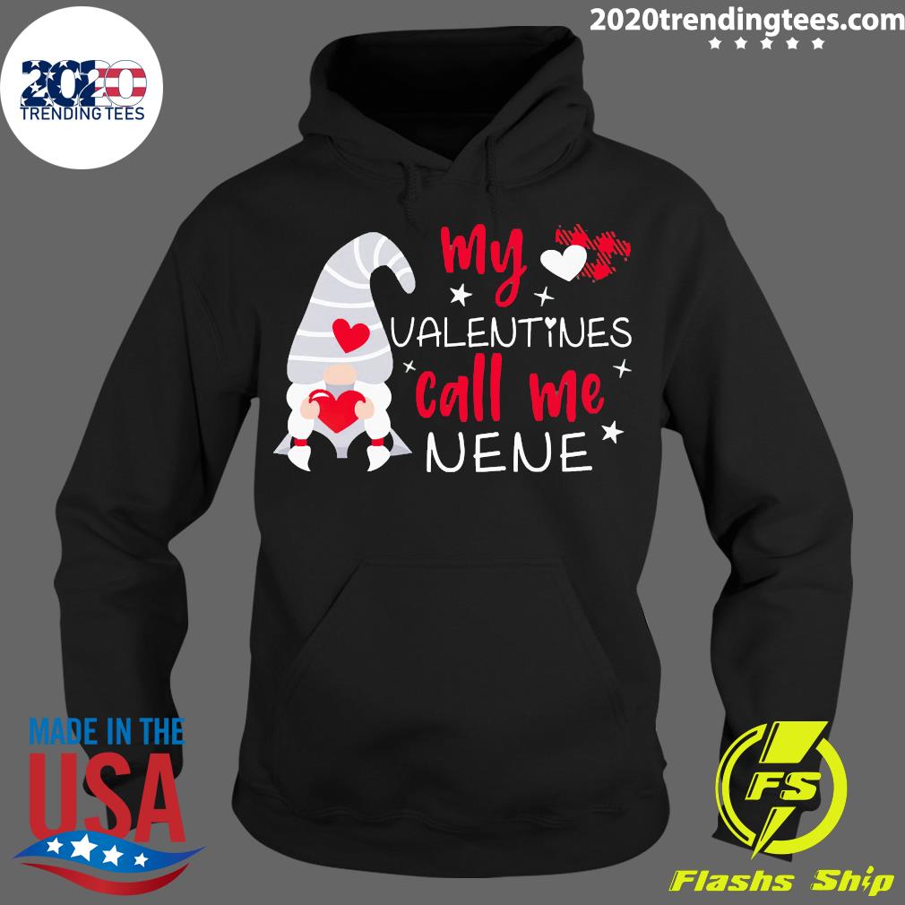Gnome My Valentines Call Me Nene - Adult & Kids T-Shirts, Sweatshirts & Hoodies apparel design preview 2