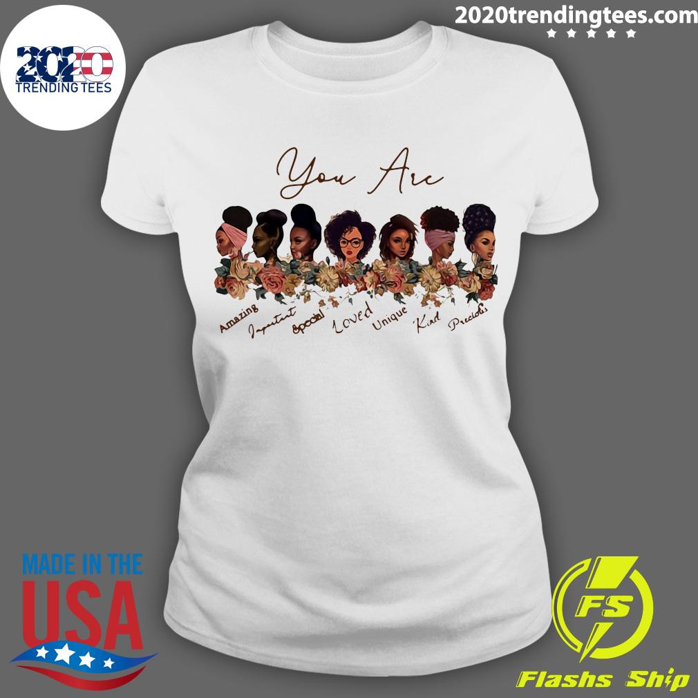 God Says You Are Black Beautiful - Adult & Kids T-Shirts, Sweatshirts & Hoodies apparel design preview 3