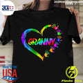 Gradient Heart Shape Granny - Adult & Kids T-Shirts, Sweatshirts & Hoodies apparel design preview 1