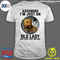 Gramophone Music Assuming I'm Just An Old Lady Was - Adult & Kids T-Shirts, Sweatshirts & Hoodies apparel design preview 1