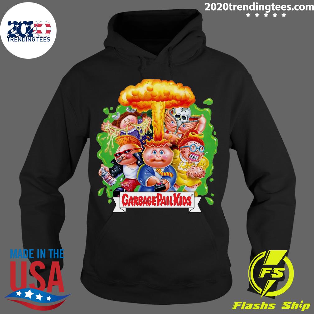 Group Sticker Garbage Pail - Adult & Kids T-Shirts, Sweatshirts & Hoodies apparel design preview 2