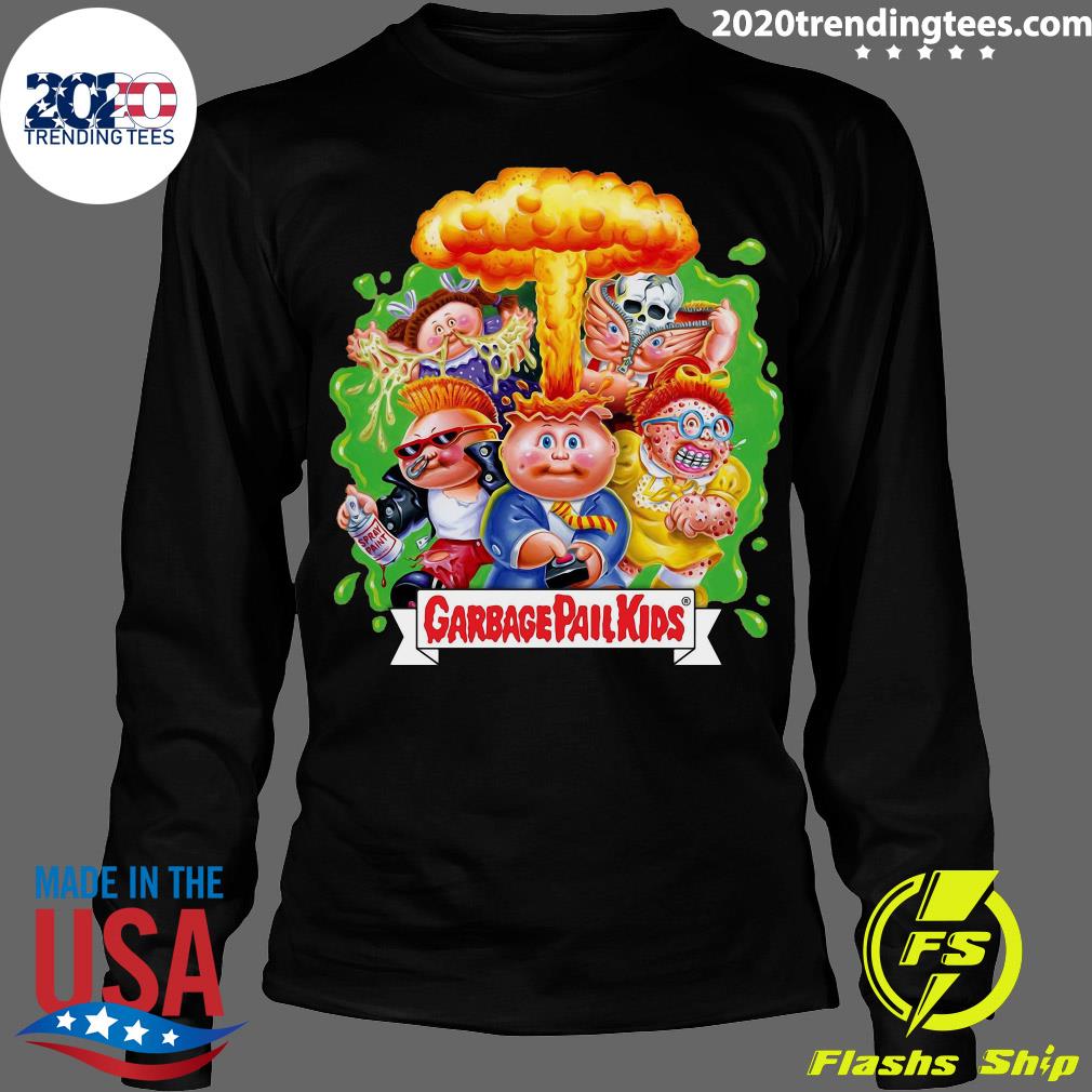 Group Sticker Garbage Pail - Adult & Kids T-Shirts, Sweatshirts & Hoodies apparel design preview 4