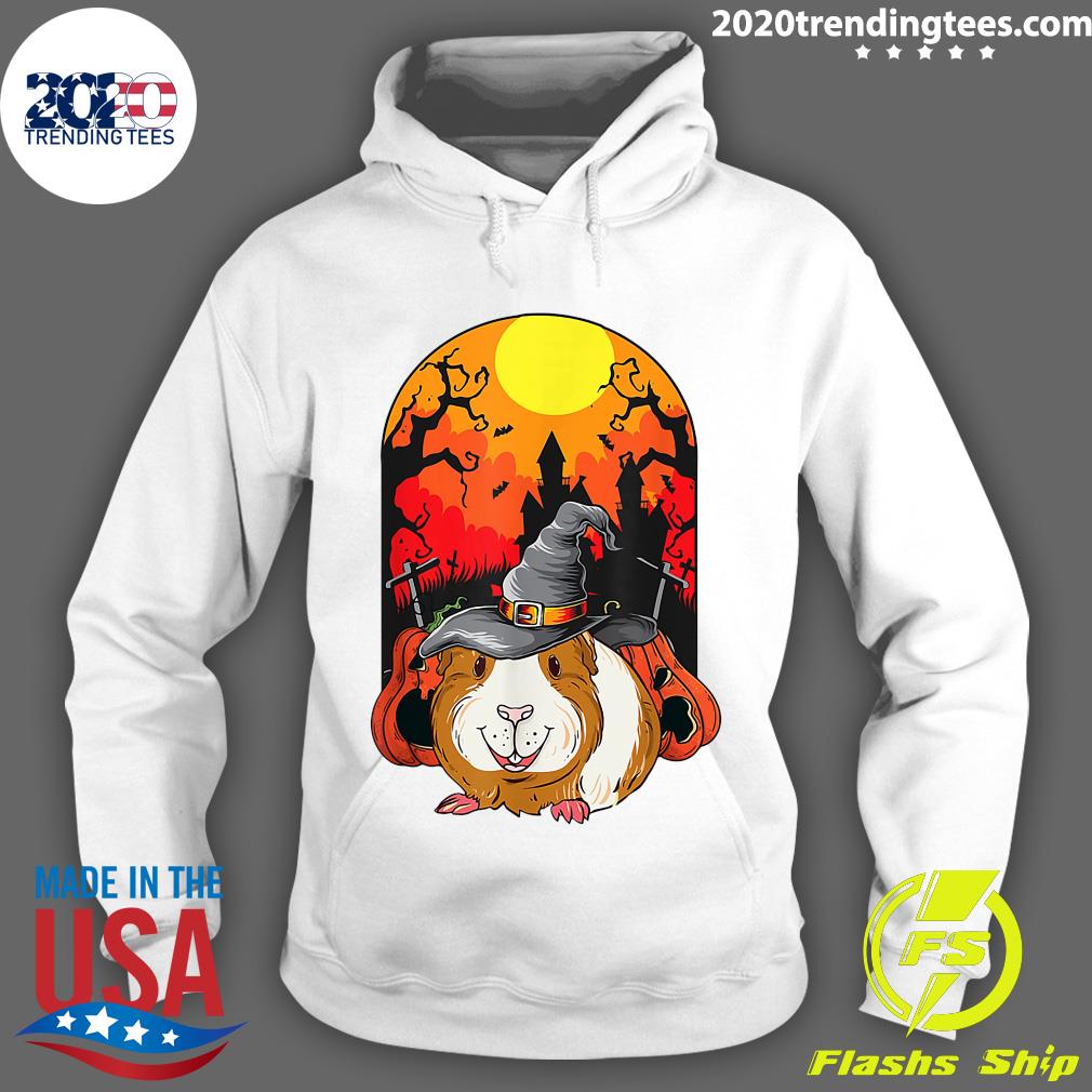 Guinea Pig Witch Pumpkin Halloween - Adult & Kids T-Shirts, Sweatshirts & Hoodies apparel design preview 2