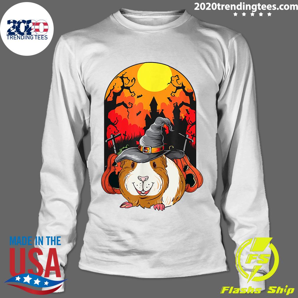 Guinea Pig Witch Pumpkin Halloween - Adult & Kids T-Shirts, Sweatshirts & Hoodies apparel design preview 4