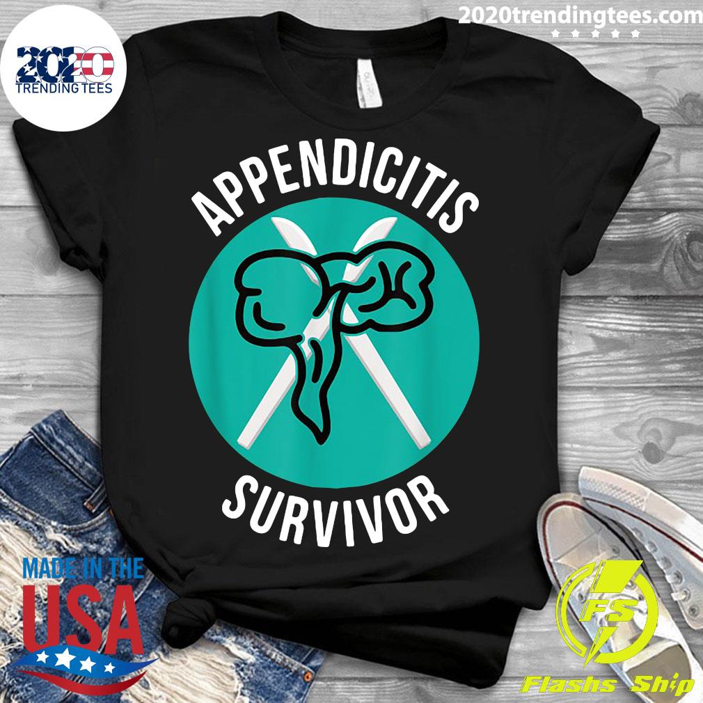Gute Besserung Appendizitis Blinddarm Operation - Adult & Kids T-Shirts, Sweatshirts & Hoodies apparel design preview 3