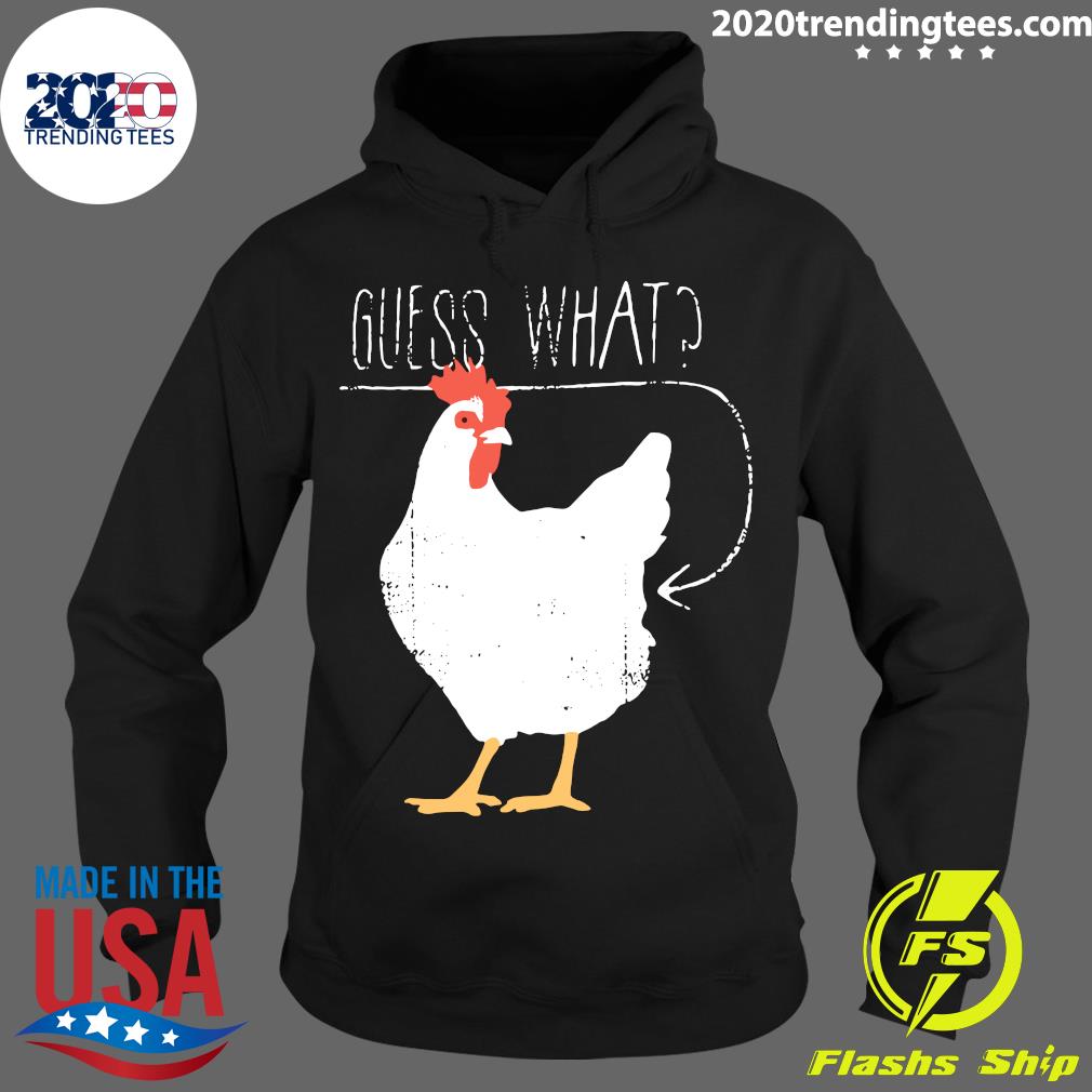 Haircloud Women Guess What Chicken Butt - Adult & Kids T-Shirts, Sweatshirts & Hoodies apparel design preview 2