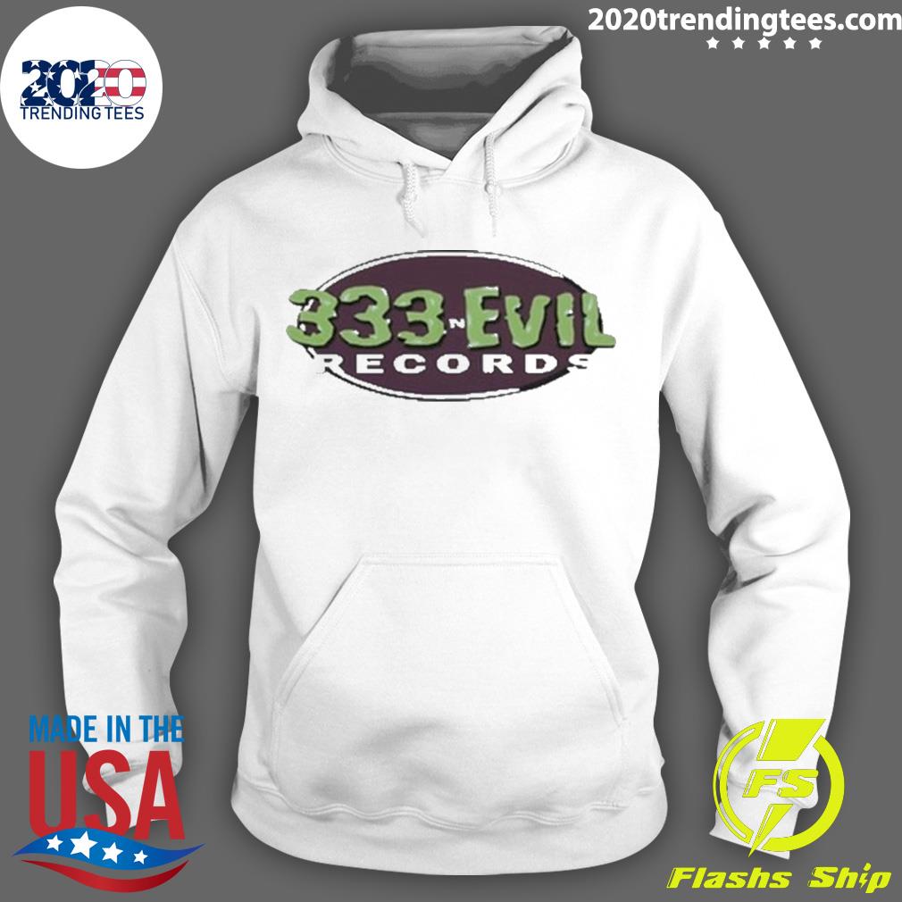 Halfevilco 333 Records - Adult & Kids T-Shirts, Sweatshirts & Hoodies apparel design preview 2