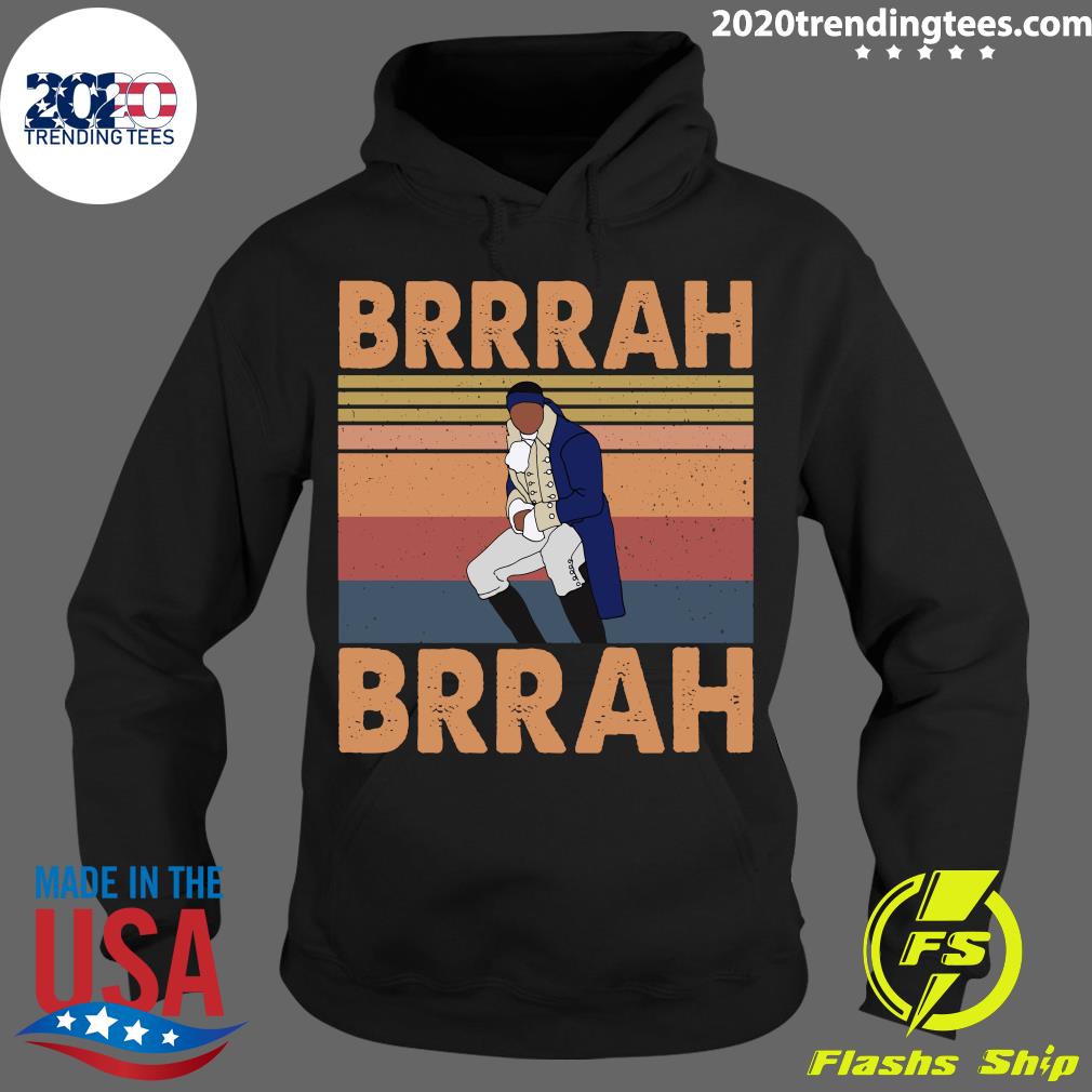 Hamilton Brrah Vintage Retro - Adult & Kids T-Shirts, Sweatshirts & Hoodies apparel design preview 2