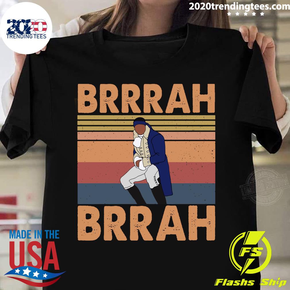 Hamilton Brrah Vintage Retro - Adult & Kids T-Shirts, Sweatshirts & Hoodies apparel design preview 1