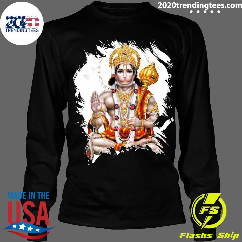 Hanuman Hindu God Design - Adult & Kids T-Shirts, Sweatshirts & Hoodies apparel design preview 4