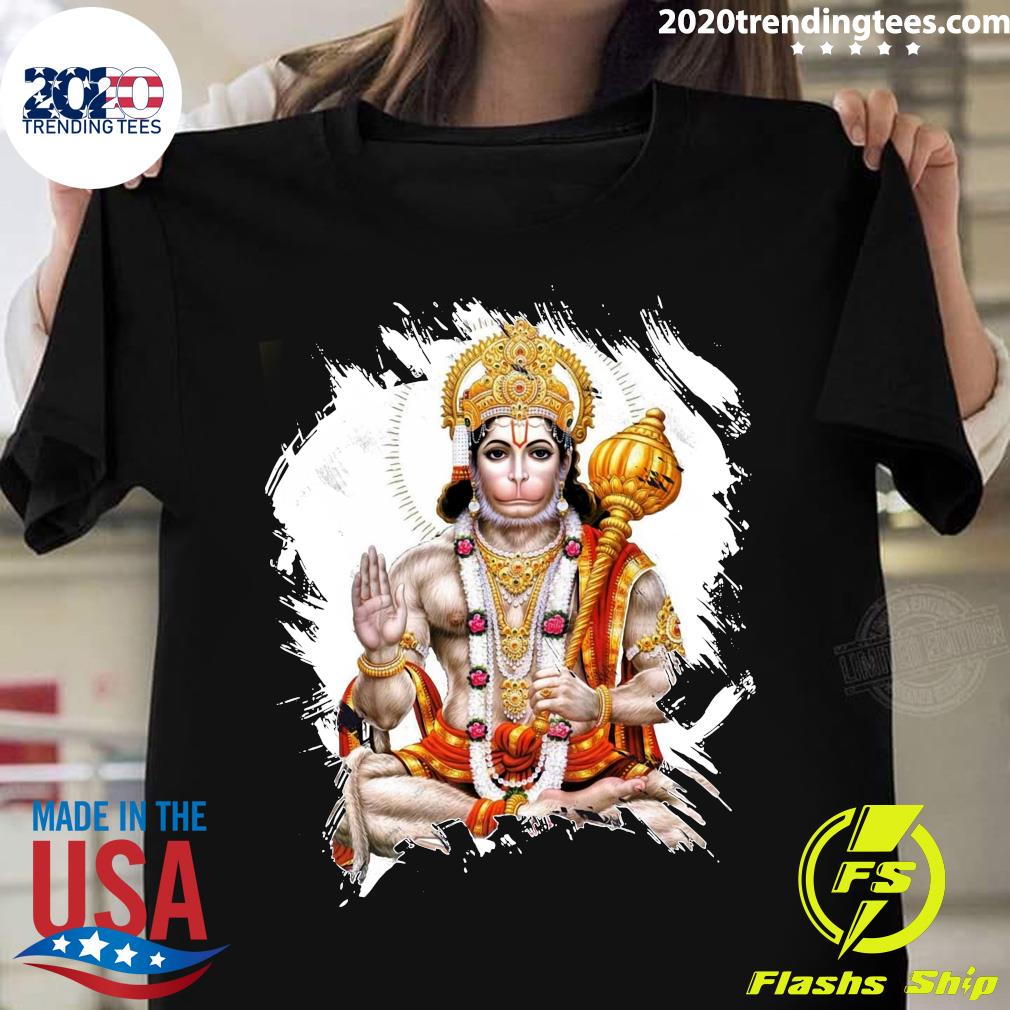 Hanuman Hindu God Design - Adult & Kids T-Shirts, Sweatshirts & Hoodies apparel design preview 1