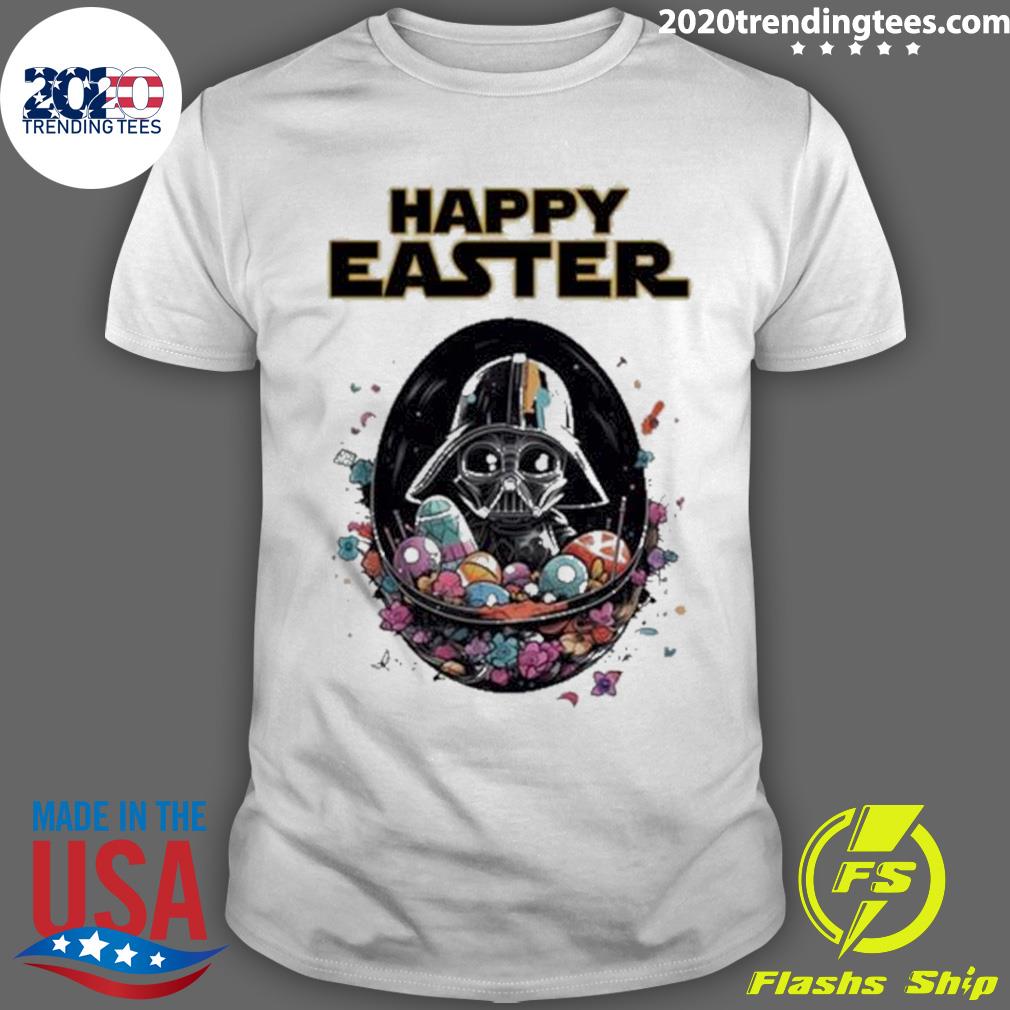 Happy Easter Darth Vader Cute - Adult & Kids T-Shirts, Sweatshirts & Hoodies apparel design preview 1