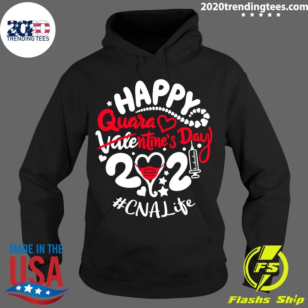 Happy Quarantined Valentine's Day 2021 CNA Life - Adult & Kids T-Shirts, Sweatshirts & Hoodies apparel design preview 2