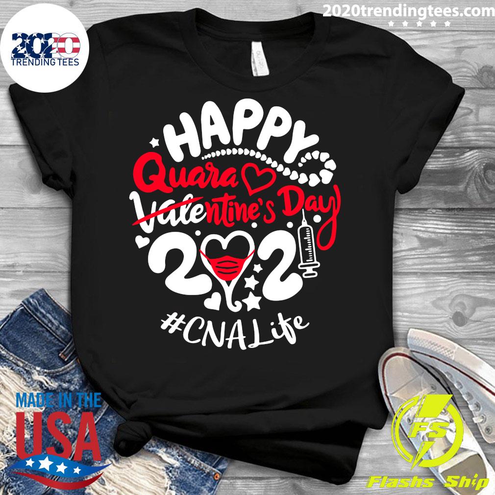 Happy Quarantined Valentine's Day 2021 CNA Life - Adult & Kids T-Shirts, Sweatshirts & Hoodies apparel design preview 3