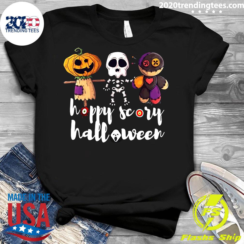 Happy Scary Halloween Costume Essential - Adult & Kids T-Shirts, Sweatshirts & Hoodies apparel design preview 3
