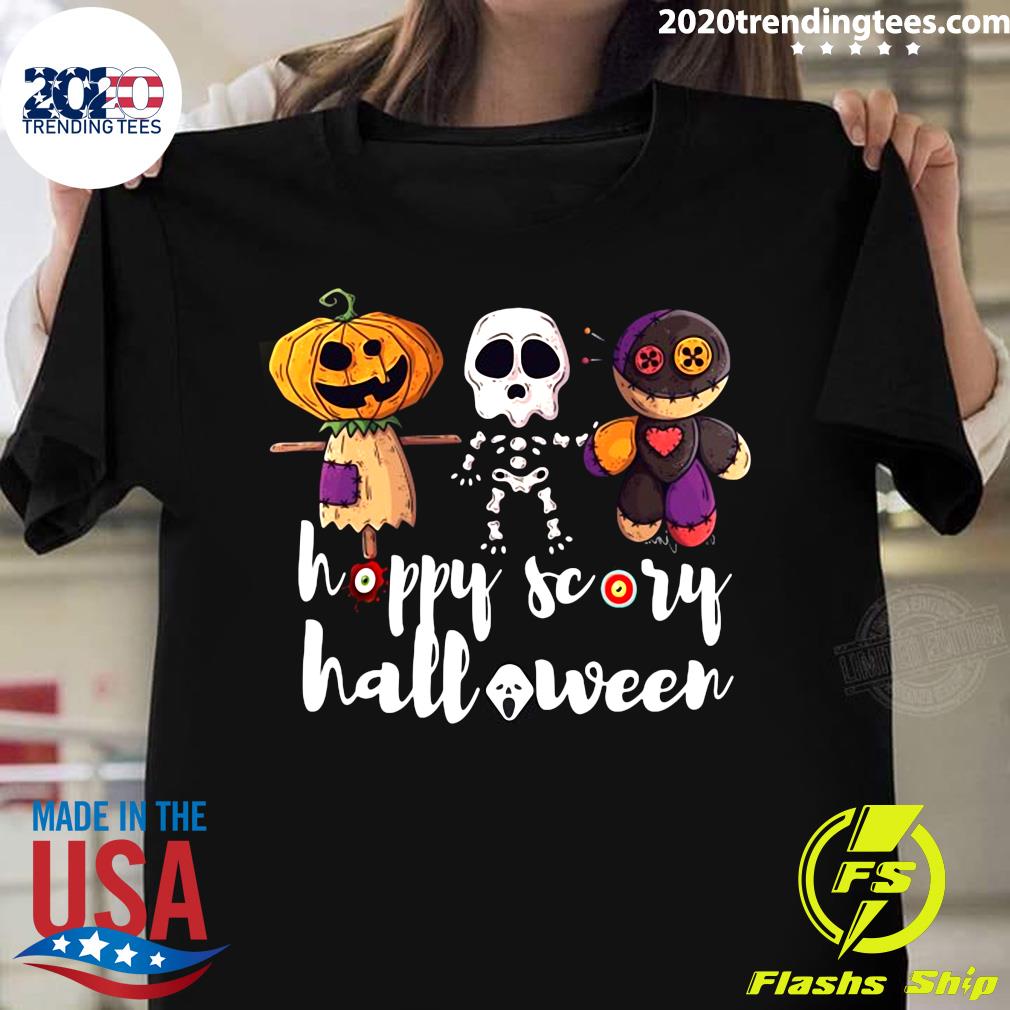 Happy Scary Halloween Costume Essential - Adult & Kids T-Shirts, Sweatshirts & Hoodies apparel design preview 1