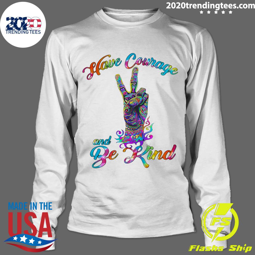 Have Courage And Be Kind LGBT - Adult & Kids T-Shirts, Sweatshirts & Hoodies apparel design preview 4